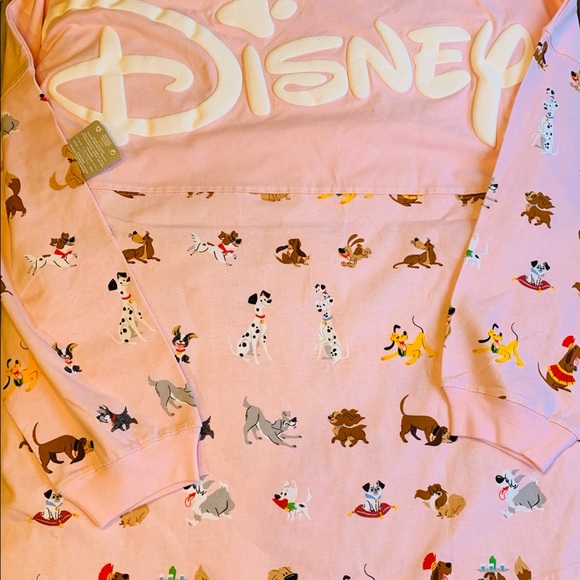 💗 VERY RARE Disney Dogs Spirit Jersey Adult XS extra small excellent condition! - Picture 8 of 8